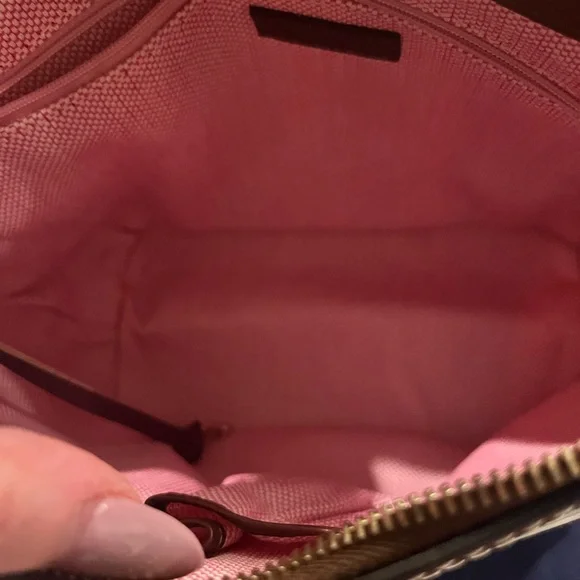 Dooney & Bourke Embossed Leather Shoulder Bag - Picture 5 of 7